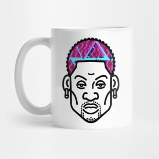 rodzilla-dennis Rodman (white) design Mug